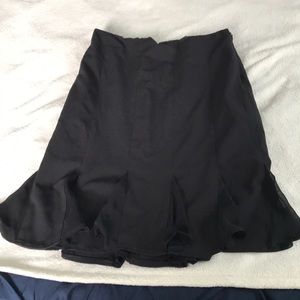 Knee length skirt